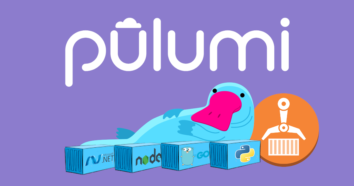 Pulumi container images now available on Amazon ECR Public