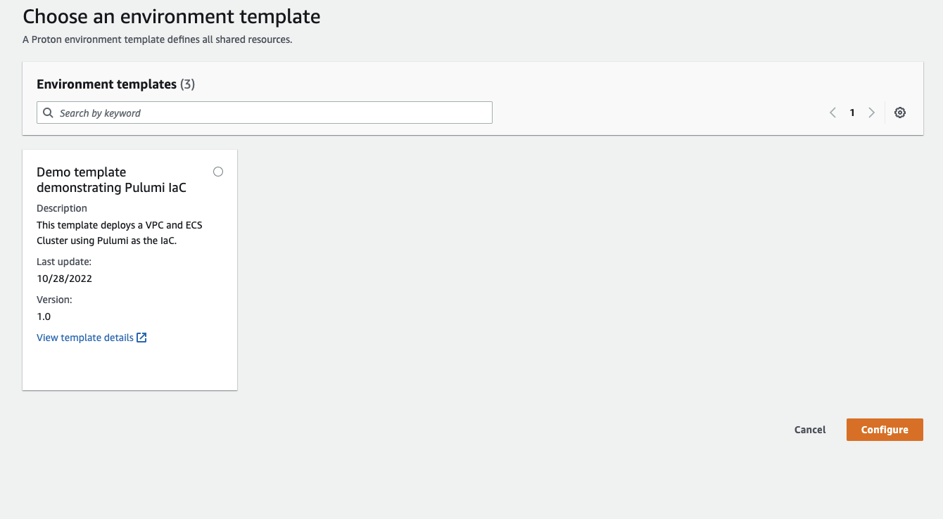 Self Service Templates