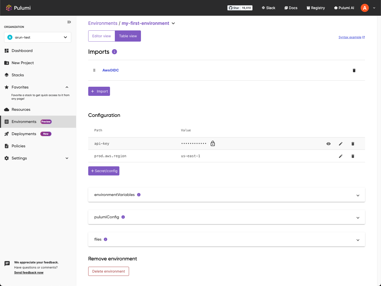 Table Editor