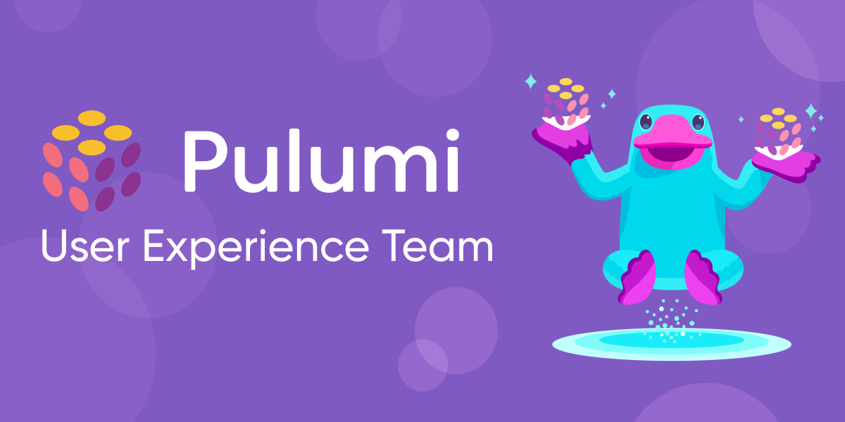 Get to Know Pulumi's UX Team