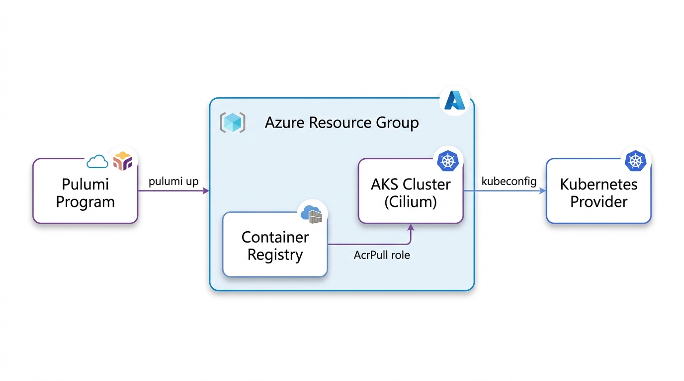 Stage 1: cluster and ACR in place