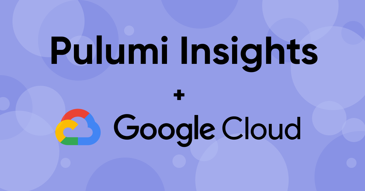 Introducing Google Cloud to Insights Account Discovery