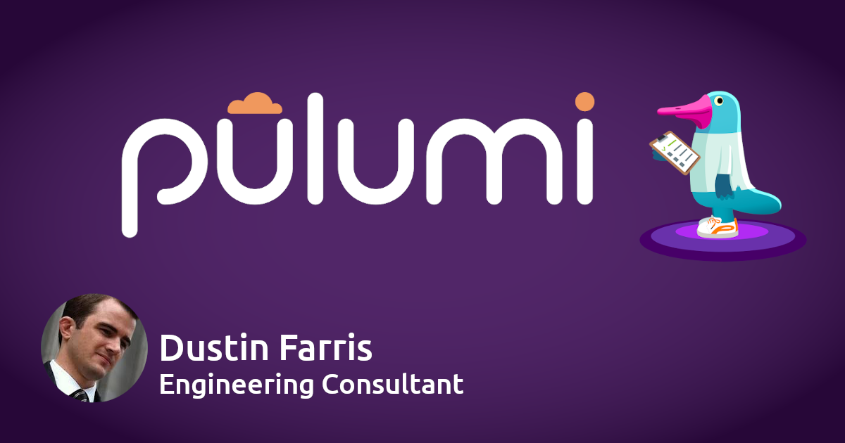 At Scale Infrastructure Testing With Pulumi