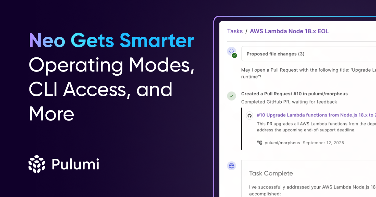 Neo Gets Smarter: New Modes, CLI Access & Sonnet 4.5
