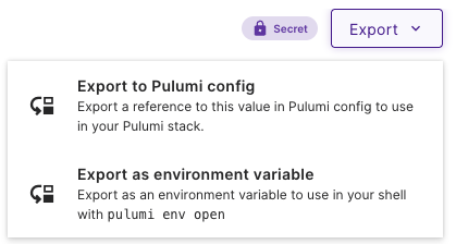 &ldquo;Screenshot of Exporting configurations&rdquo;