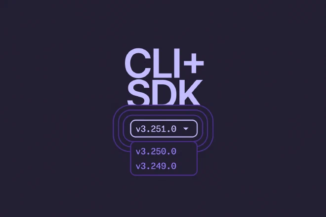 New: Versioned CLI and SDK Docs