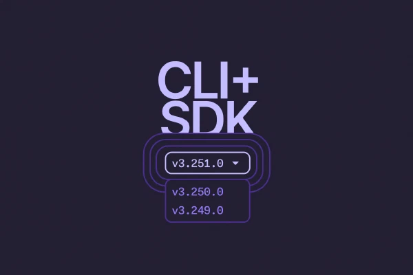 New: Versioned CLI and SDK Docs