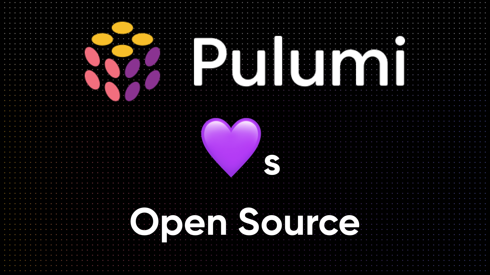 Pulumi π's Open Source