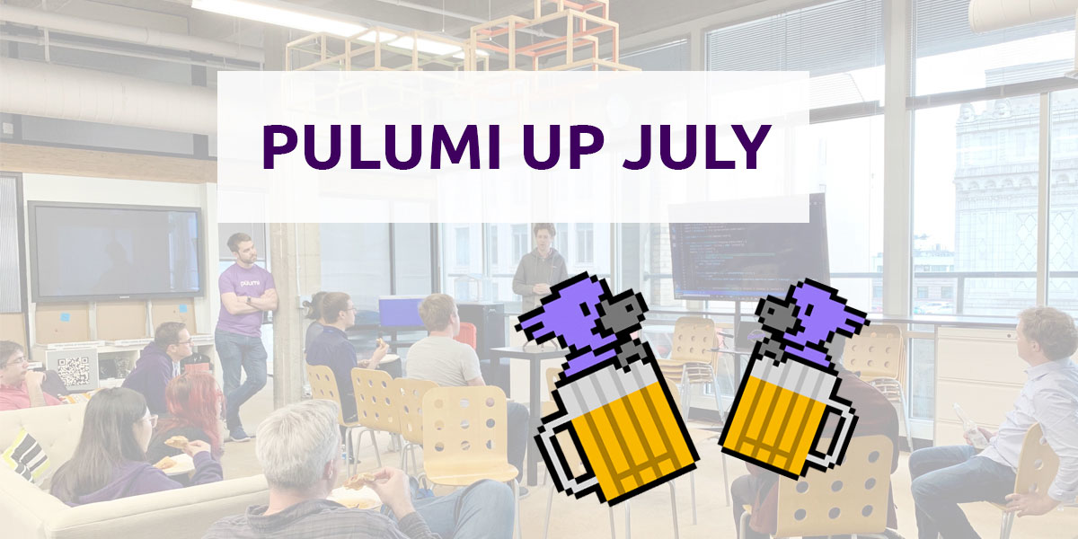 Pulumi Meetup: APIs, Custom Resources and GitHub Webhooks