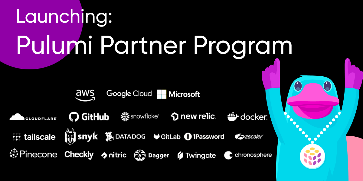 Announcing the New Pulumi Partner Program