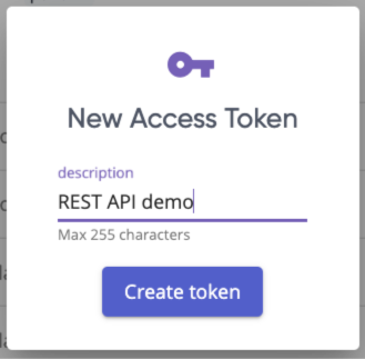 Create a Token