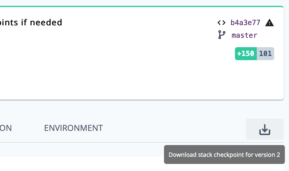 Download stack checkpoints from the Pulumi Service