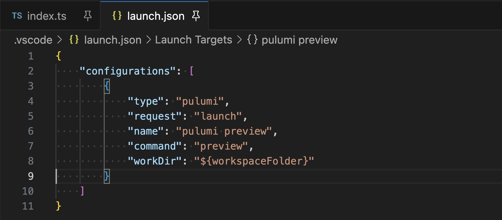 Launch Configuration