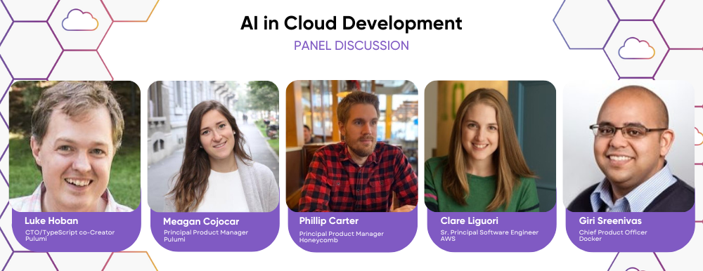 Panelists of AI for Cloud Development