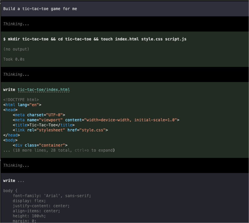 Pi connected to local Gemma 4 through llama.cpp