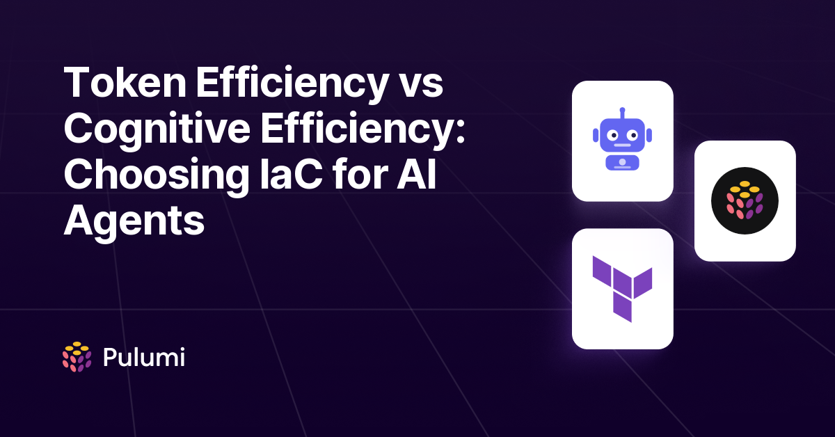 Token Efficiency vs Cognitive Efficiency: Choosing IaC for AI Agents