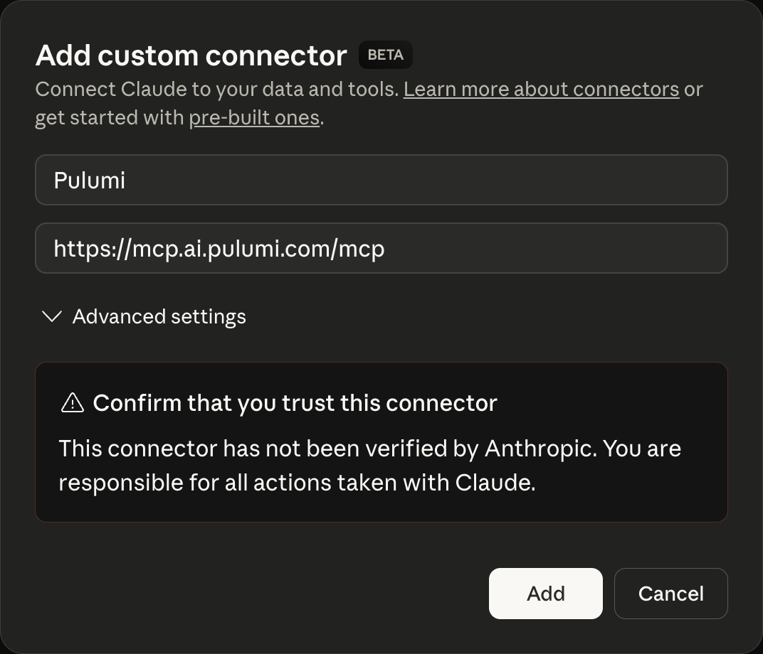 Claude Desktop setup