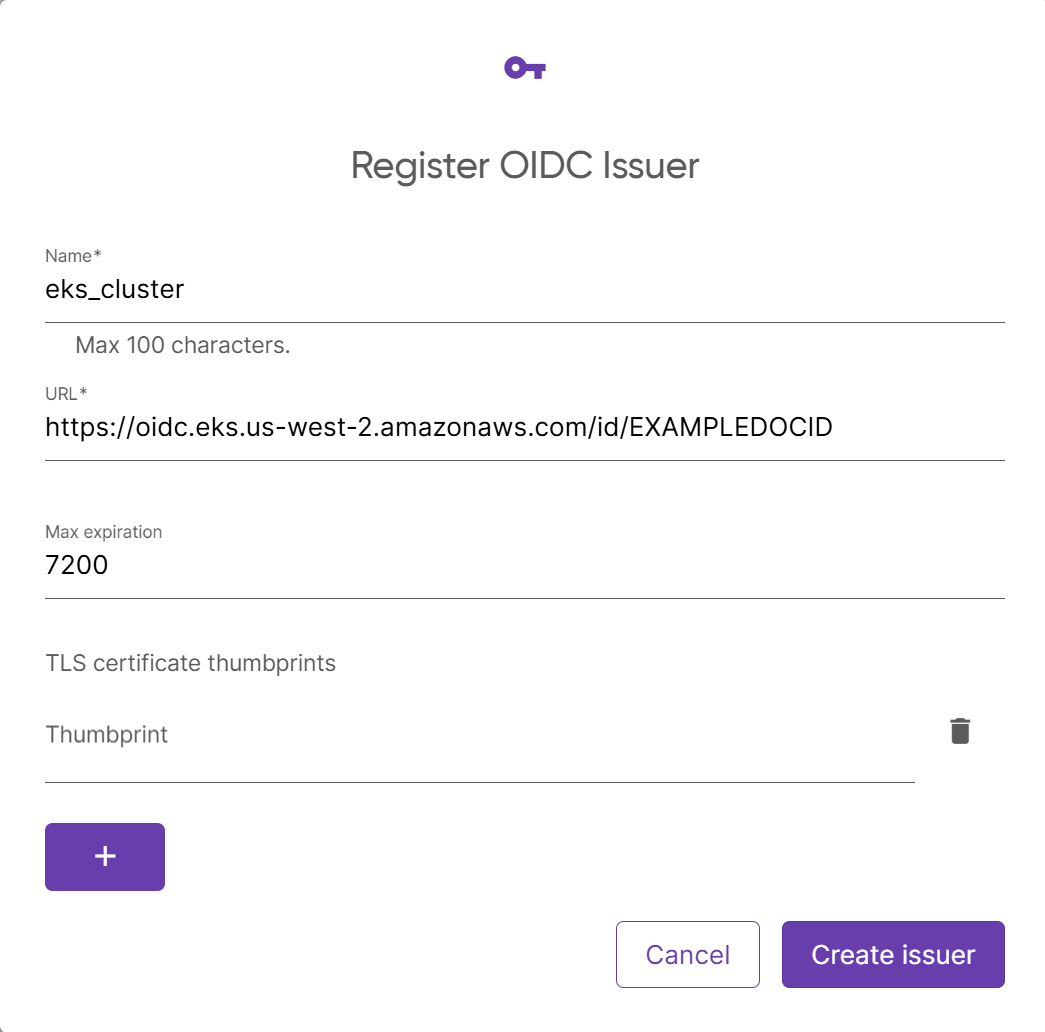 Register EKS