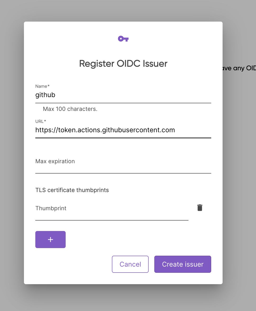Register Github