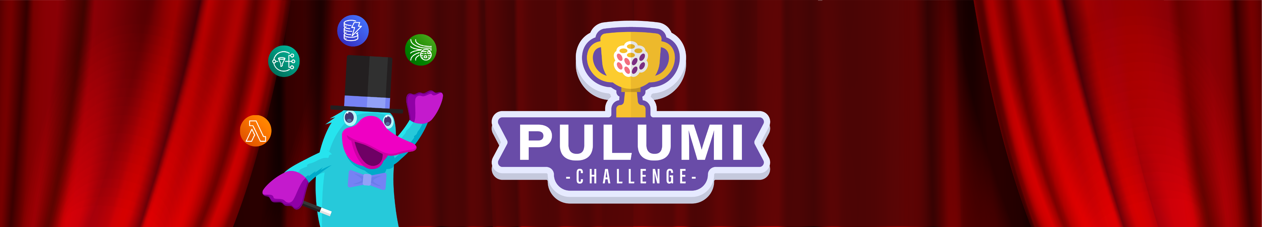 Pulumi Challenge banner image.