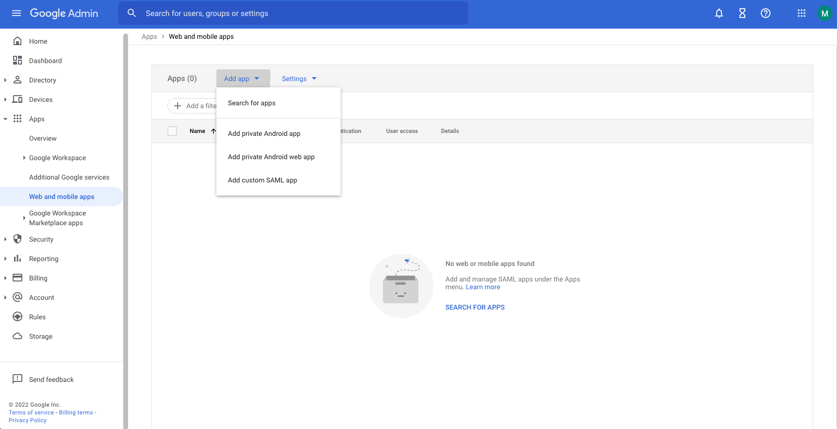 Google Workspace Updates: Create and manage web apps through the Admin  console