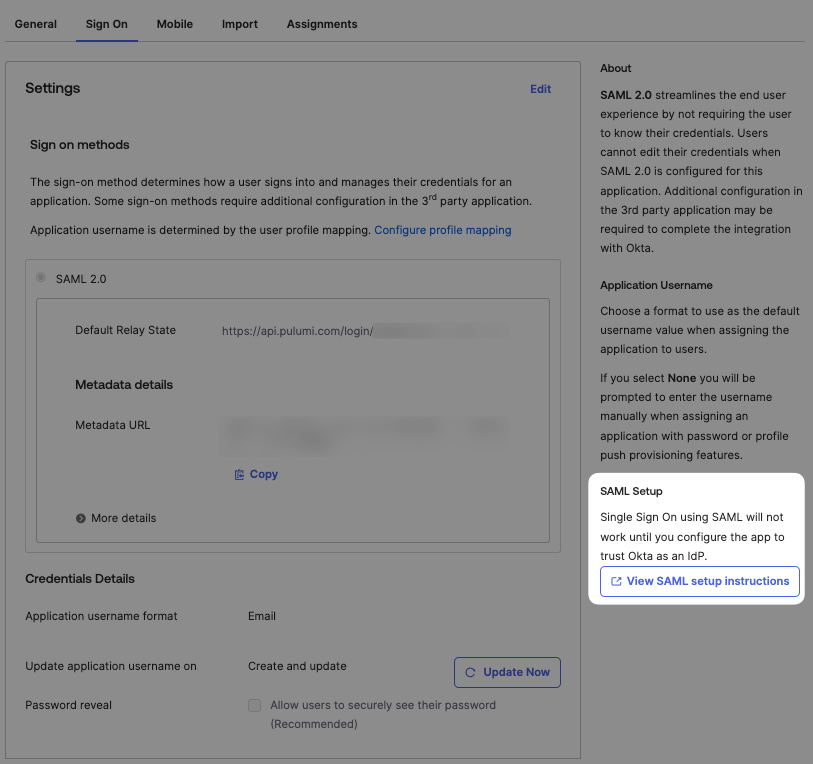 View Setup Instructions