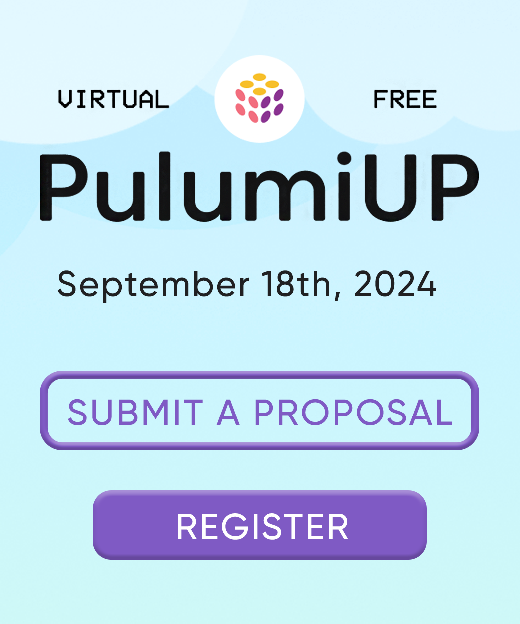 Register for Pulumi UP, June 15, 2023