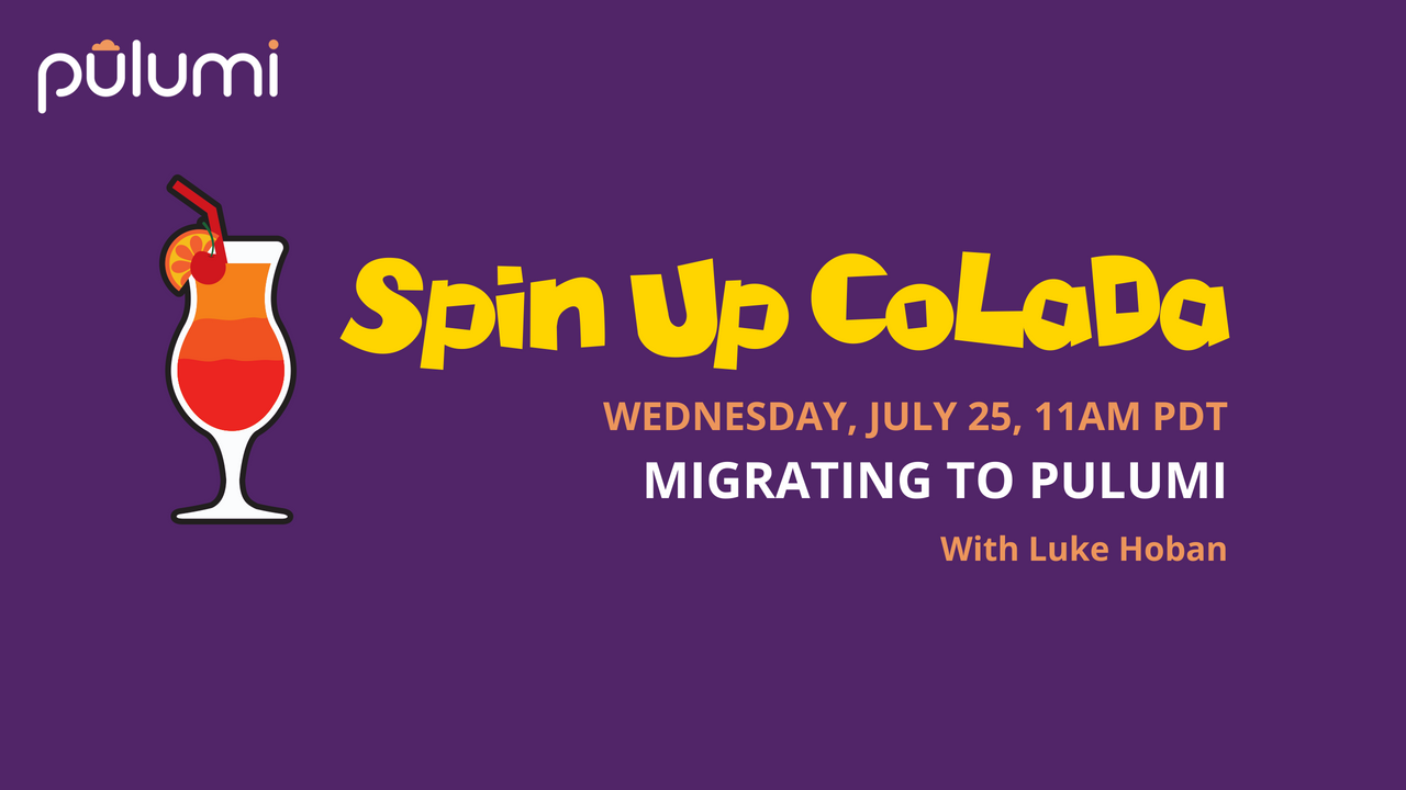 Migrating to Pulumi